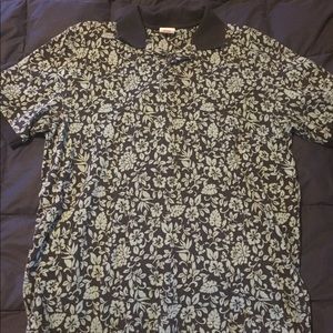 Brooks Brothers floral polo shirt